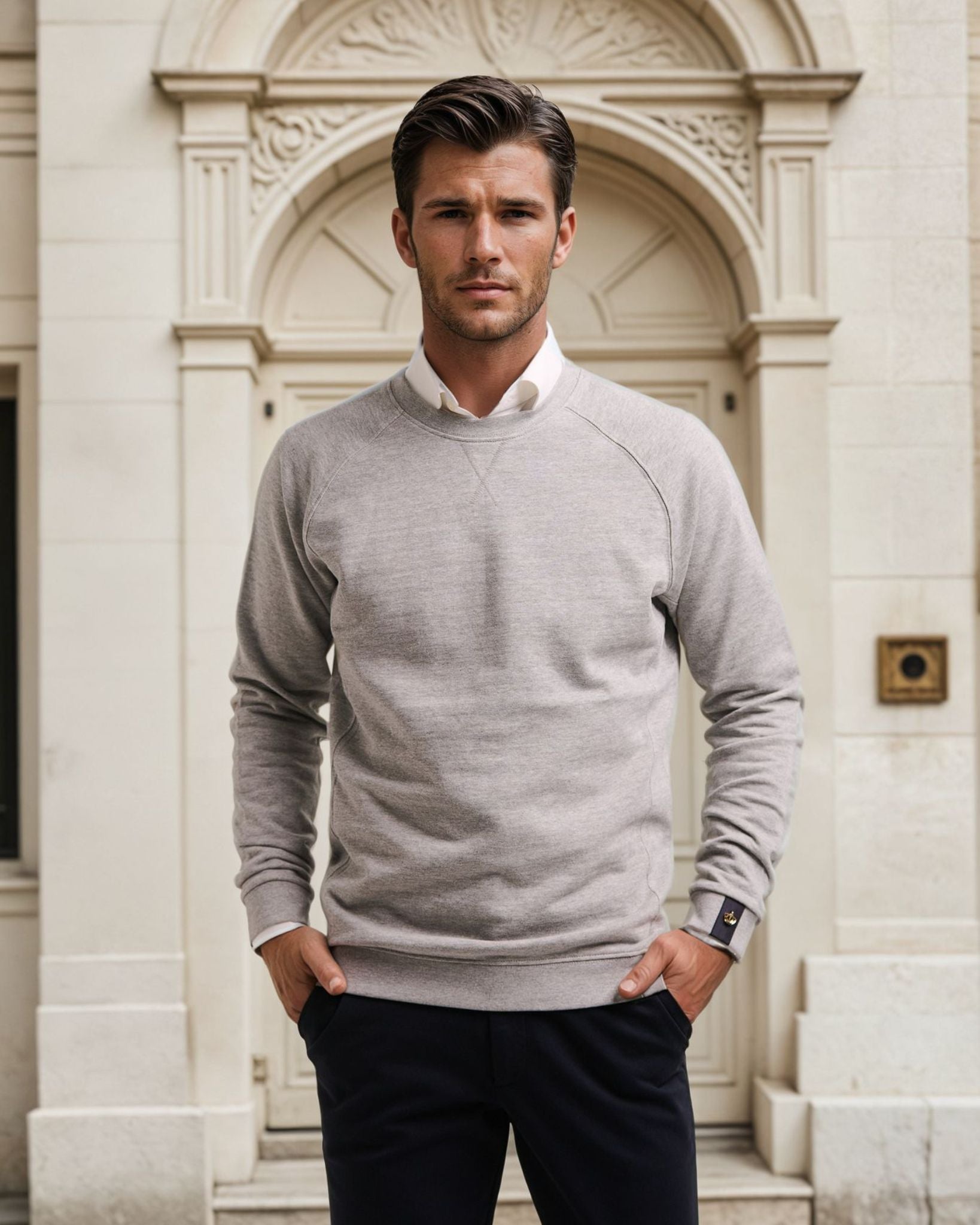 Sweater Grey Melange